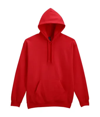 Hanorac unisex Gildan Softstyle™ Midweight Fleece Adult personalizat, roșu