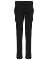 Pantaloni damă Kariban Chino Trousers personalizați, negru
