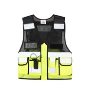 Vestă unisex Korntex Mesh Tactical Vest Sparta personalizată, galben
