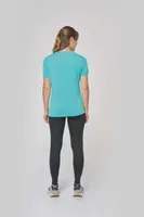 Tricou damă Proact Triblend Round Neck Sports personalizat, pe model