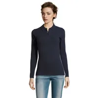 Tricou polo damă Sol's Perfect Lsl 180 personalizat, french navy