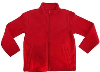 Jachetă polar copii Regatta Brigade Fleece personalizată, roșu
