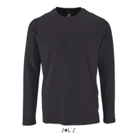 Tricou cu mânecă lungă bărbați SOL'S Imperial Lsl personalizat, gri