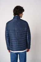 Jachetă bărbați iDeal Basic Padded personalizată, pe model