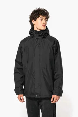 Jachetă unisex Kariban 3-IN-1 Parka personalizată