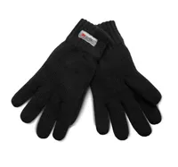 Mănuși K-UP Thinsulate™ Knitted Gloves personalizate, negru
