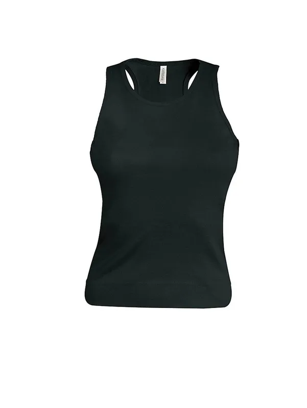 Vestă damă Kariban Angelina Vest personalizată, negru
