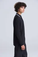Tricou polo unisex Just Polos Tipped 100 personalizat, pe model