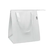 Cooler bag material nețesut RPE personalizat, alb