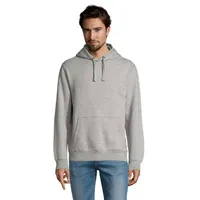 Pulover glugă SPENCER 280 personalizat, gri melange 2