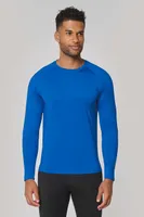 Tricou cu mânecă lungă bărbați Proact Adults Base Layer Sports personalizat, pe model
