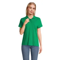Tricou polo damă Sol's Pulse personalizat, kelly green