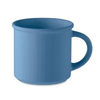 Cană ceramică mată 300 ml personalizată, albastru
