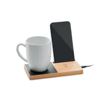 încărcător wireless mug warmer personalizat, vedere detaliu