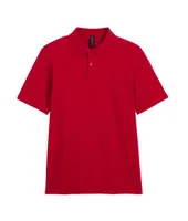Tricou polo bărbați Gildan Softstyle™ Adult Double Piqué personalizat, roșu