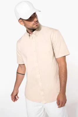 Cămașă bărbați Kariban Ariana III Short-sleeve Cotton personalizată
