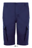 Pantaloni scurți bărbați SOL'S Jackson Bermuda Shorts personalizați, albastru