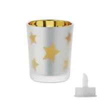 Lumânare tealight LED personalizat, auriu