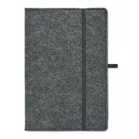 Notebook  A5 RPET pâslă personalizat, vedere lateral