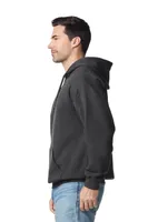 Hanorac unisex Gildan Softstyle™ Midweight Fleece Adult personalizat, pe model