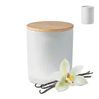 Lumânare ceară vegetală 200g personalizat, alb