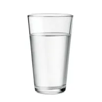 Pahar conic din sticlă, 300ml personalizat, vedere lateral