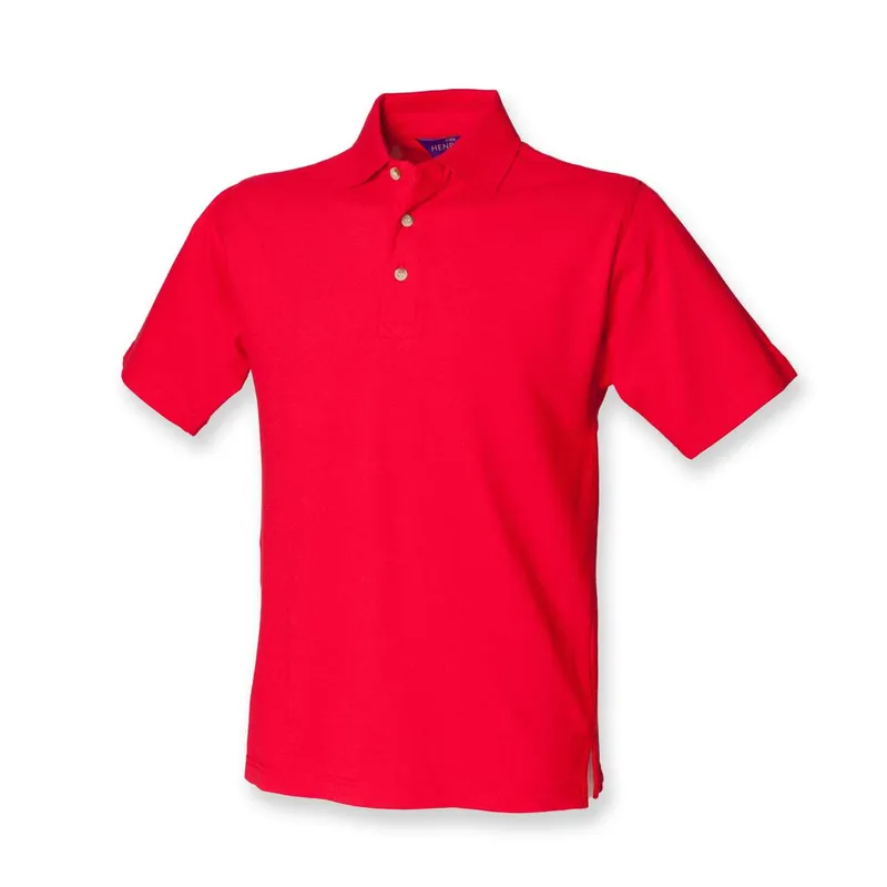Tricou polo bărbați Henbury Classic Cotton Pique personalizat, pe model