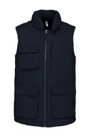 Vestă unisex Designed To Work Quilted Bodywarmer personalizată, albastru