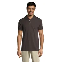 PRIME MEN POLO 200g personalizat, dark grey