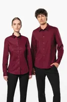 Cămașă bărbați Kariban Cotton/elastane personalizată, pe model