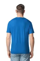 Tricou bărbați Gildan Softstyle™ Adult V-neck personalizat, pe model