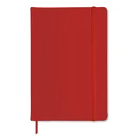Carnet A5 liniat personalizat, roșu
