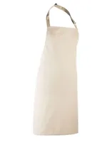 Șorț Premier Colours Collection Bib personalizat, natural