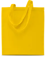 Sacoșă Kimood Basic Shopper personalizată, galben, în context