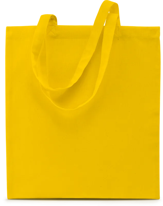 Sacoșă Kimood Basic Shopper personalizată, galben, în context