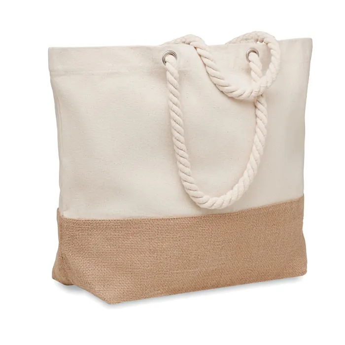Geantă plajă canvas 280gr/m² personalizată