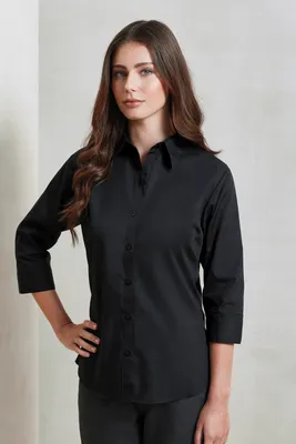 Cămașă damă Premier Poplin 3/4 Sleeve Blouse