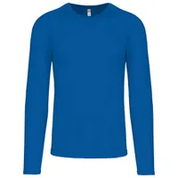 Tricou cu mânecă lungă bărbați Proact Adults Base Layer Sports personalizat, albastru