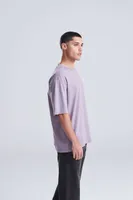 Tricou unisex Just Ts Oversize 100 T personalizat, pe model