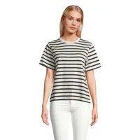 Tricou damă Sol's Legend Tricou personalizat, off white| navy