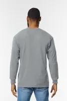 Tricou cu mânecă lungă unisex Gildan Hammer Adult personalizat, pe model