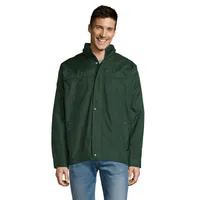 Sol's Mistral Lined Windbreaker personalizat, forest green