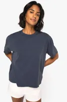 Tricou damă Native Spirit Washed Effect Oversized personalizat, pe model
