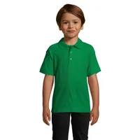 SUMMER II KIDS Polo 170g personalizat, kelly green