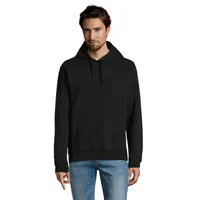 Pulover glugă SPENCER 280 personalizat, black