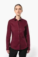 Cămașă damă Kariban Stretch personalizată, pe model