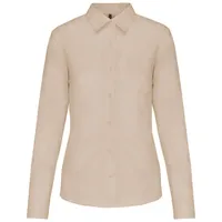 Cămașă damă Kariban Jessica personalizată, natural