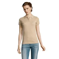 PRIME WOMEN POLO 200g personalizat, sand