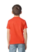 Tricou copii Gildan Softstyle™ Midweight personalizat, pe model