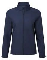 Jachetă softshell damă Premier Windchecker® Printable & Recycled Softshell personalizată, albastru
